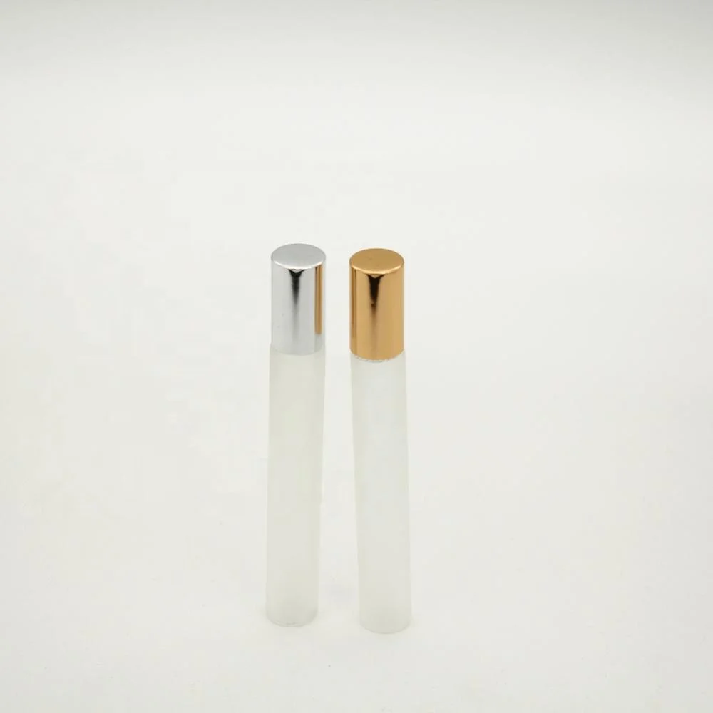 stock perfume frosted glass roll on bottle 10ml