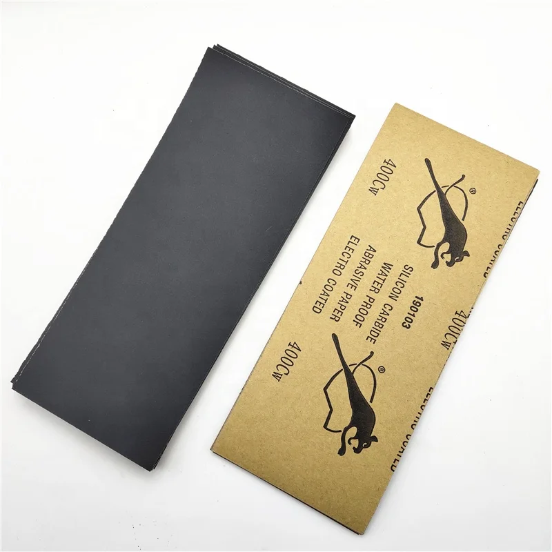 Profi Sandpaper Set 80 to 3000 Grit Wet and Dry Sand paper abrasive paper for Car Furniture Stone Varnish Metal  Glass