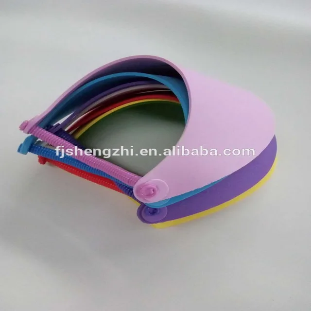 Assorted Color EVA Foam Visors for Kids Gift for Promotion, for Sports Fans 1 Day for Available Sample,3-5days for Custom Sample