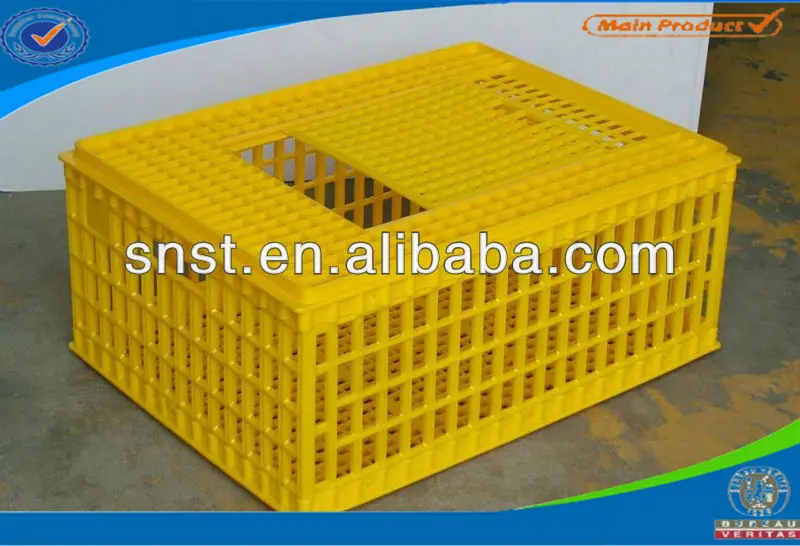 
Plastic chicken transport cage 