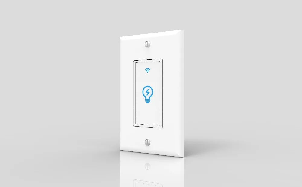 US standard etl certificate fireproof material PC Wi-Fi Smart Switch Alexa touch switch KS-602