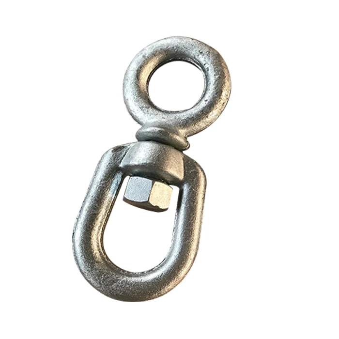 Custom size carbon steel chain swivels G401