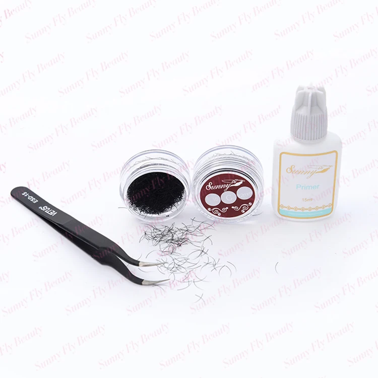 
Custom package false popular eye lash extension box clear plastic case 