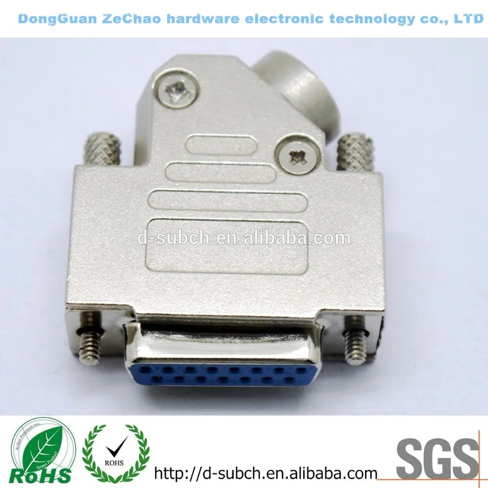 15 контакт. d-sub крышка с гнездами