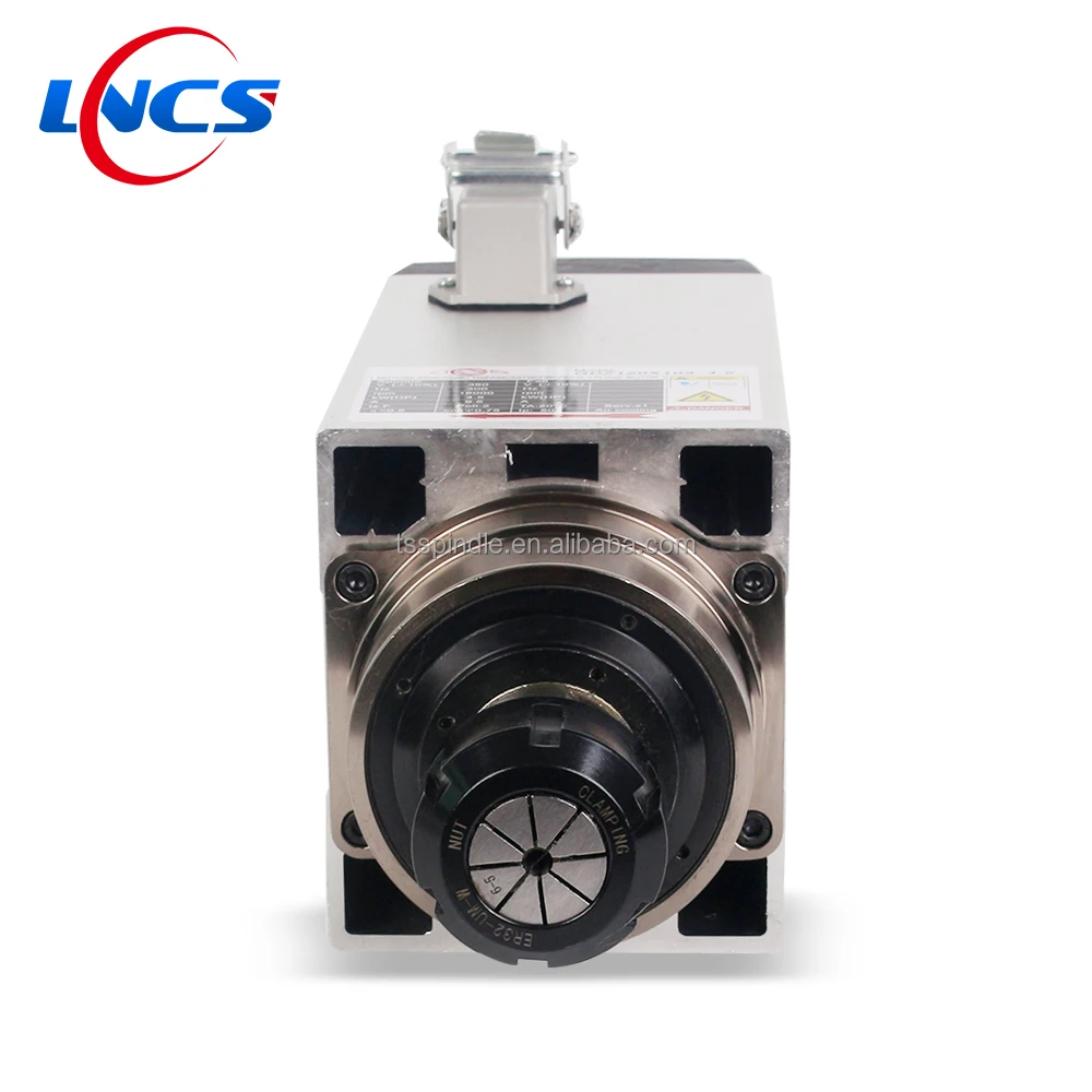
4.5kw high speed air cooled cnc router spindle motor with ER32 collet 