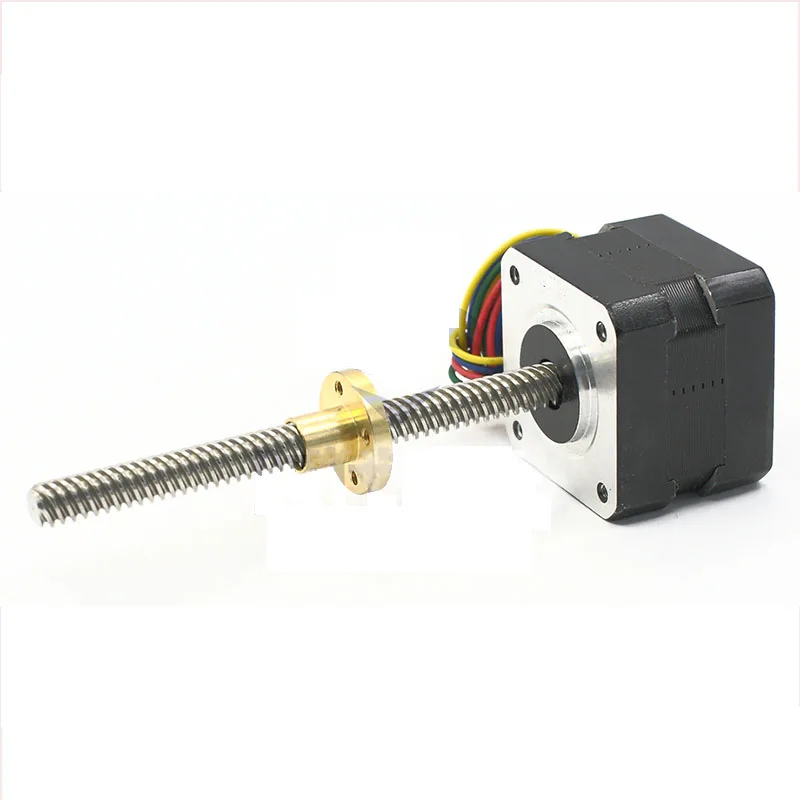 Nema 17 этилированного винтовой линейный дешевые шагового двигателя