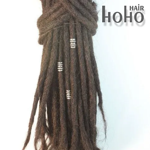 Factory price 18 inch human hair crochet dreadlock extensions for 1 pack