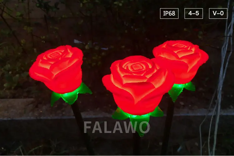 hangzhou factory led outdoor decoration garden park decorative branch flower lights