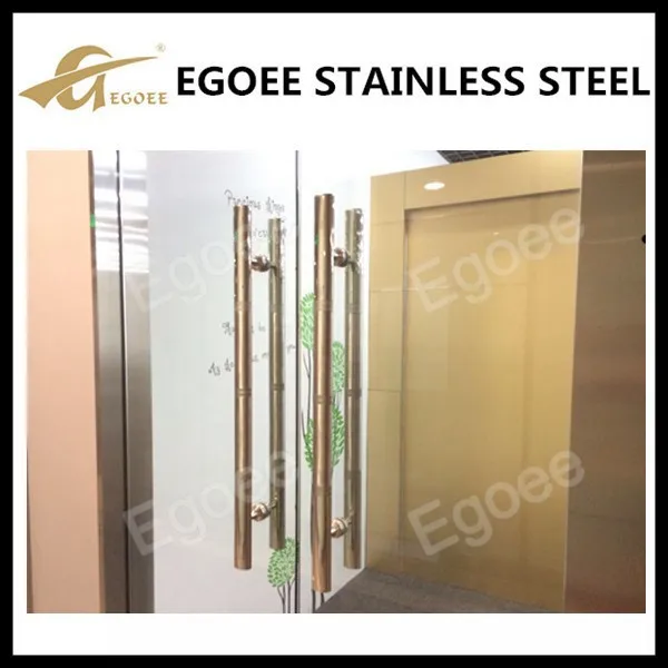 Wholesale China durablel sus 304 cold room door handle set,black door handle