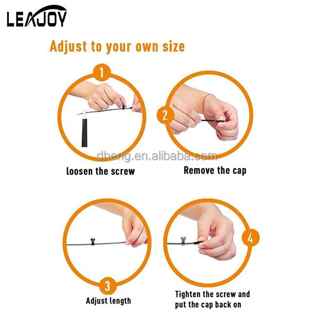 High Quality Speed Crossfit Adjustable 4 Colors Jump Rope With Bearing In Handle