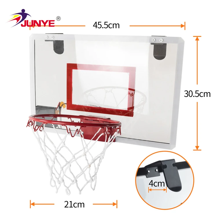 Wholesale Portable Games Mini Table Basketball Hoop outdoor play game  wall mount basketball hoop with pc backboard
