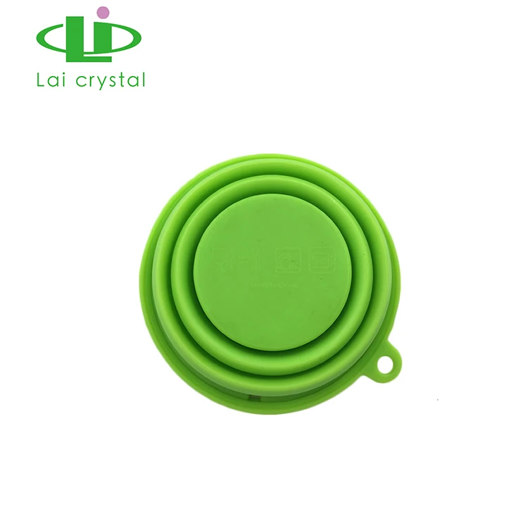High End Unique Eco-Friendly Silicone Folding Cup Water Coffee Fashion Travel Folding Cup