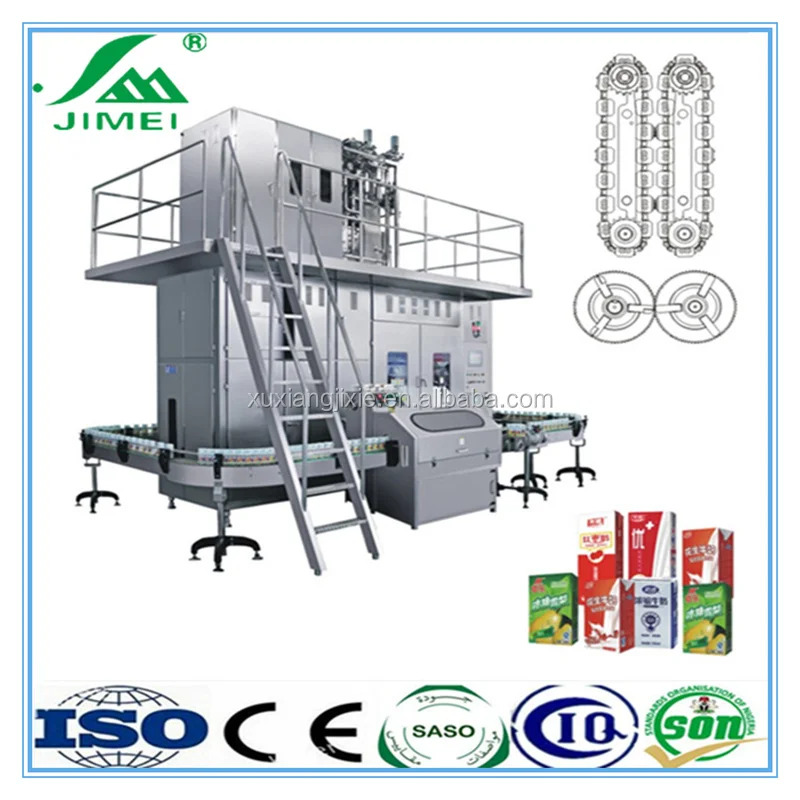 new technology stainless steel aseptic dairy milk production processing line making machines price