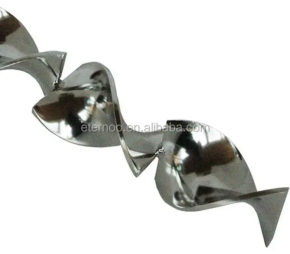 6' DN150 stainless steel 304/316 Helical Pipeline Static Mixer/ SK static mixer