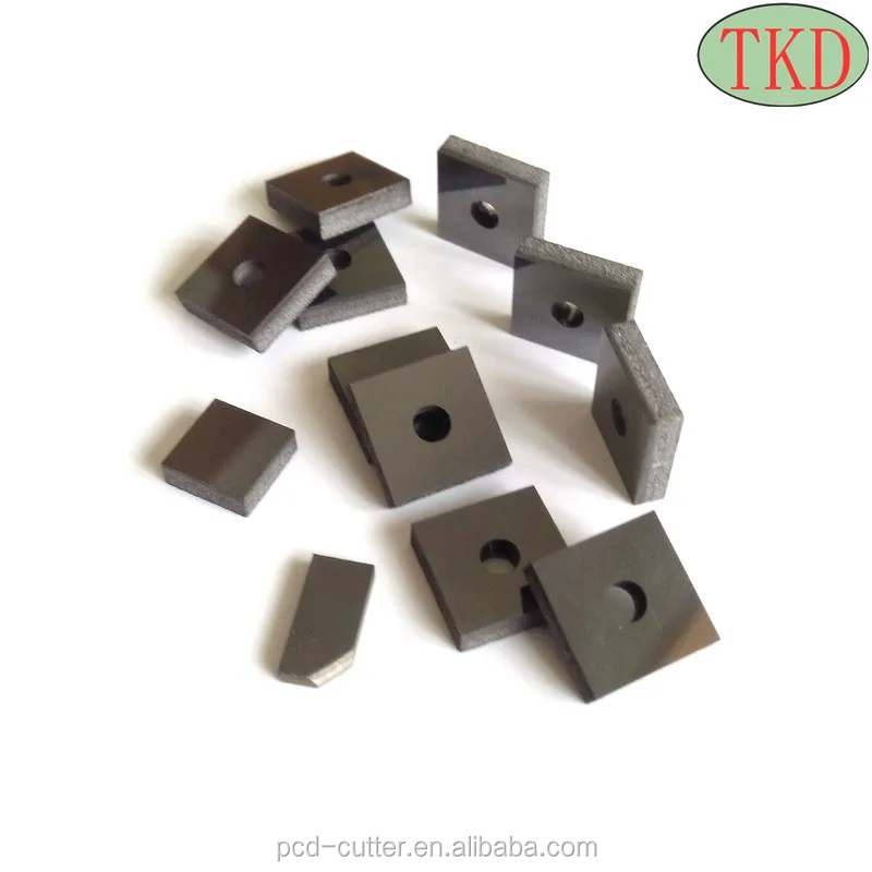 EDM Cut Polycrystalline Diamond PCD blanks For Woodworking Tools PKD