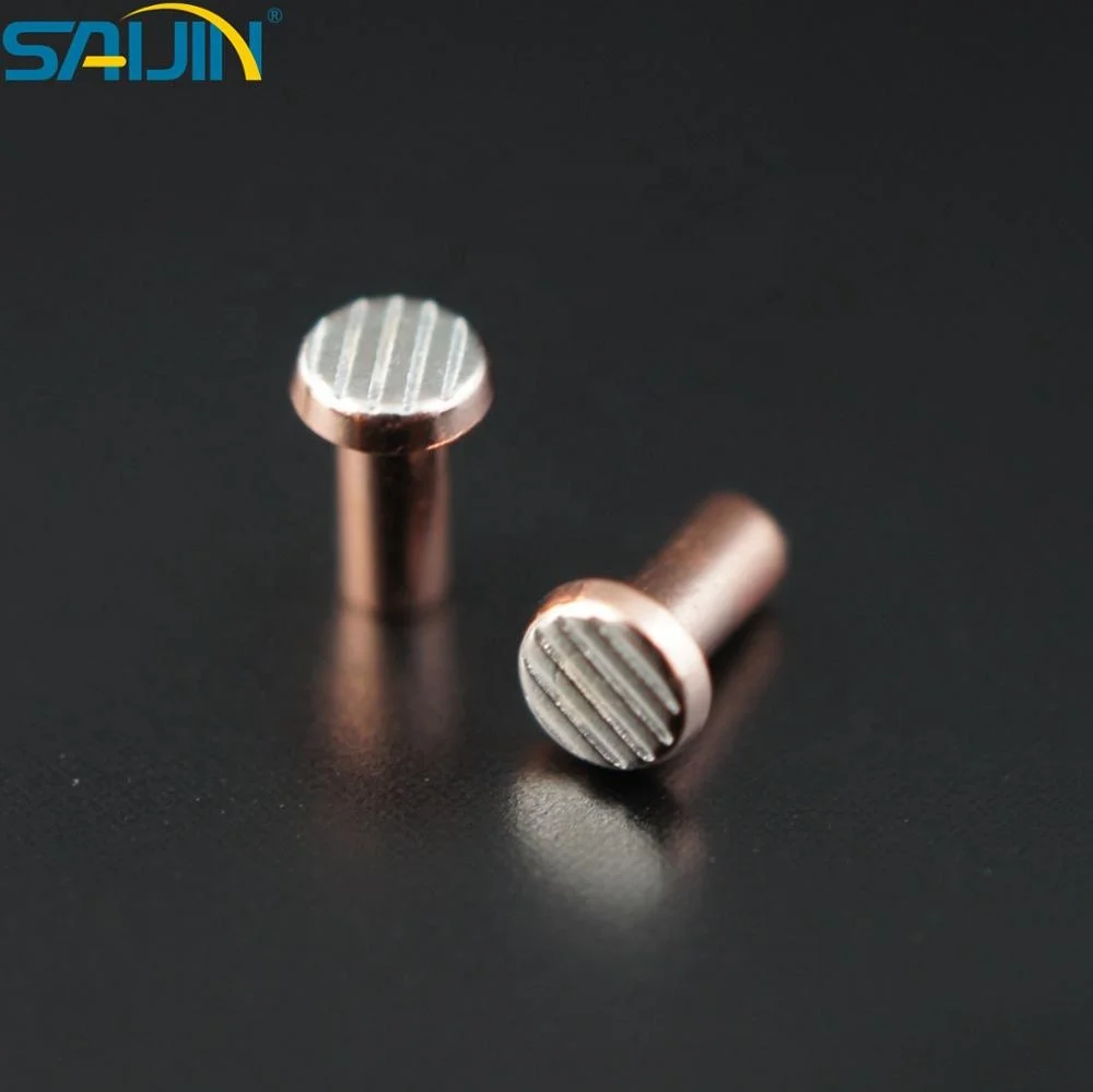 Electrical composite silver contact points for switch socket