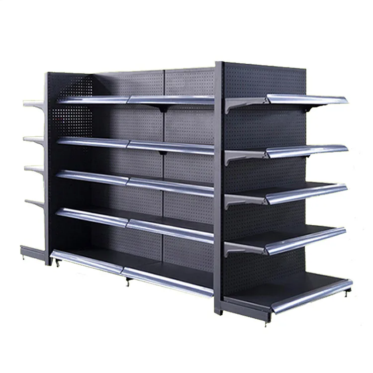 
hot sale cheap gondola retail rack display shelving 
