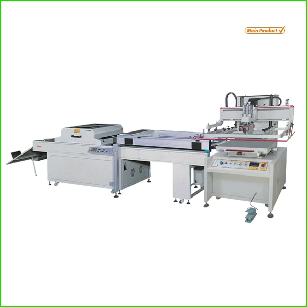 Large flat plastic screen printing kit/machine