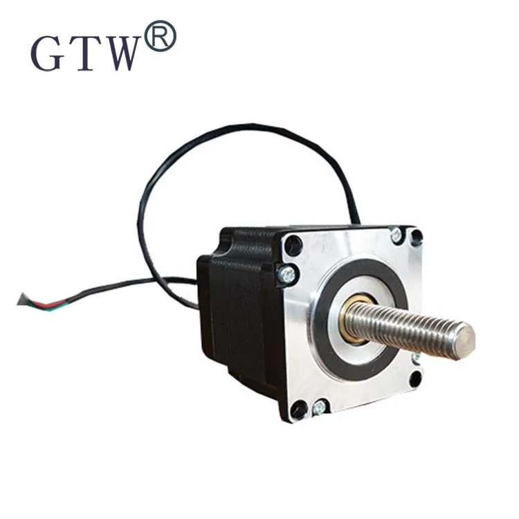 Портативный Специальный высокая производительность Nema 23 шариковинтовой шагового двигателя
