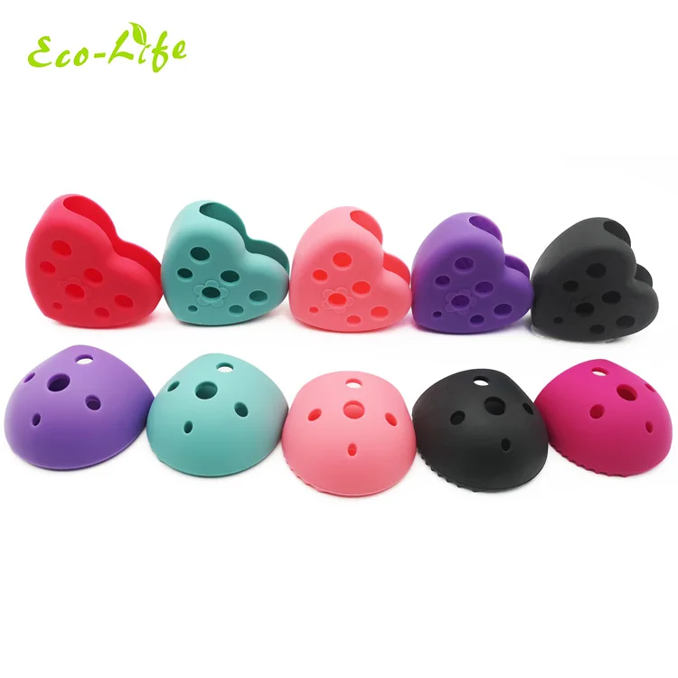 Facial Makeup Brush Cleaner Silicon Egg Portable Silicone and