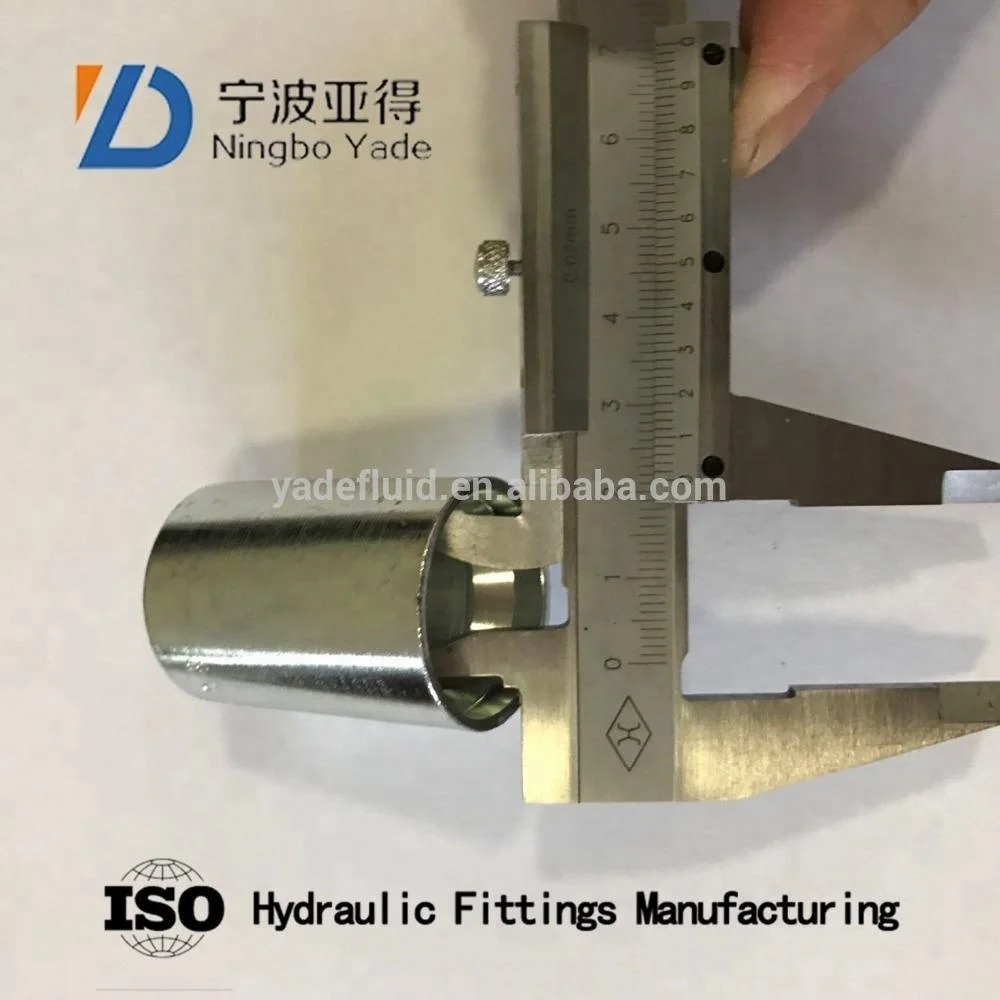 China Supplier Stainless Steel Hydraulic Male Female (00400) Hose Fitting Ferrule