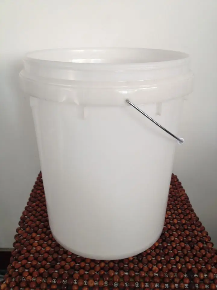 Packaging laundry detergent round plastic pail 20 liter plastic bucket