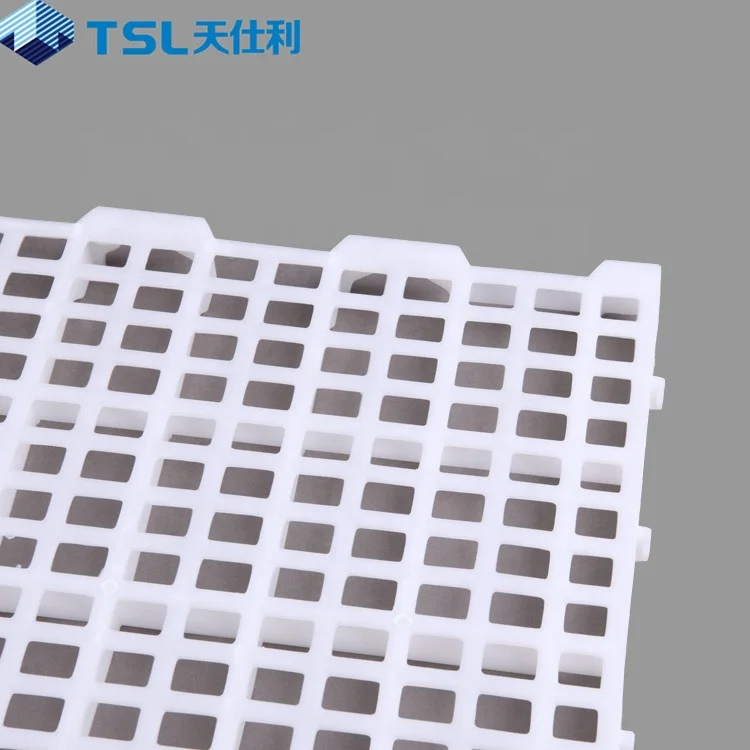 high quality virgin material  poultry farm plastic slat floor chicken farming equipment