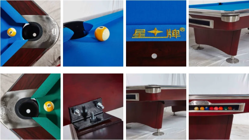 Slate American pool table  XW136-9B