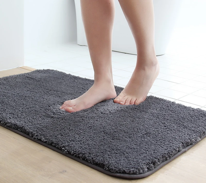 
Microfiber Knitted Bathroom Feet Drying Mat 