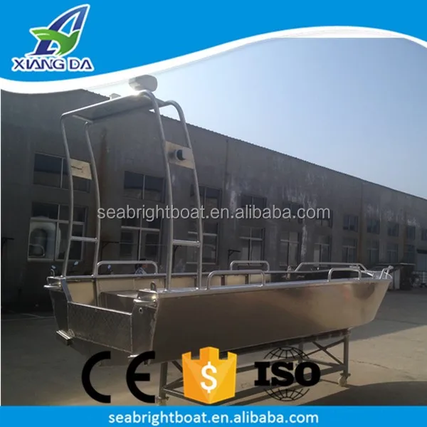 Aluminum Commercial Fishing Boat Salvage Pontoon Boats