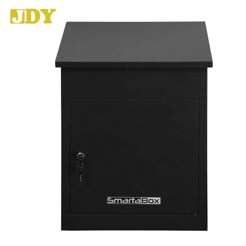 Home Garden Delivery Box Postbox Parcel Mailbox with Master Key parcel box metal parcel box drop delivery