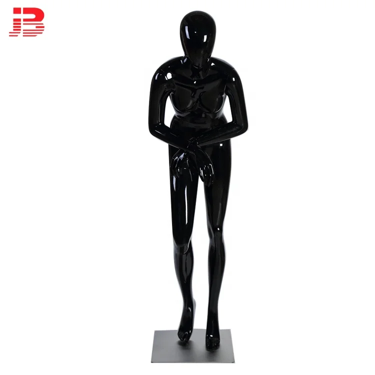 High end fiberglass female posing mannequin standing dummy mannequin