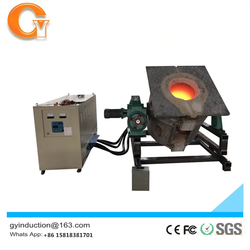 Factory Direct Sale IGBT Steel Melting Induction Furnace
