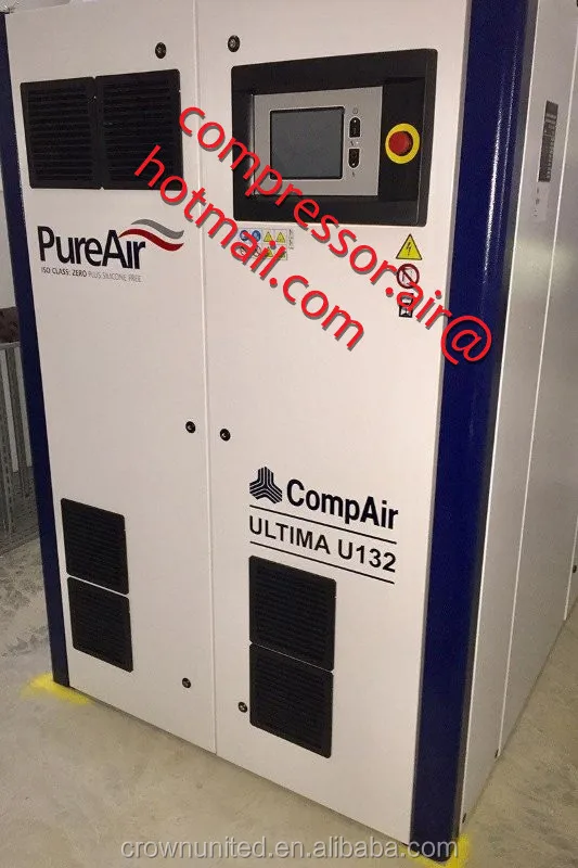 Компрессор воздуха CompAir Ultima U75 U90 U110 U132 U160 с воздушными концами HP/LP переменной скоростью