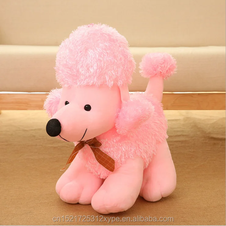 Wholesale Custom New Creative Realistic Poodle Plush Toy Stuffed Animal Teddy Dog