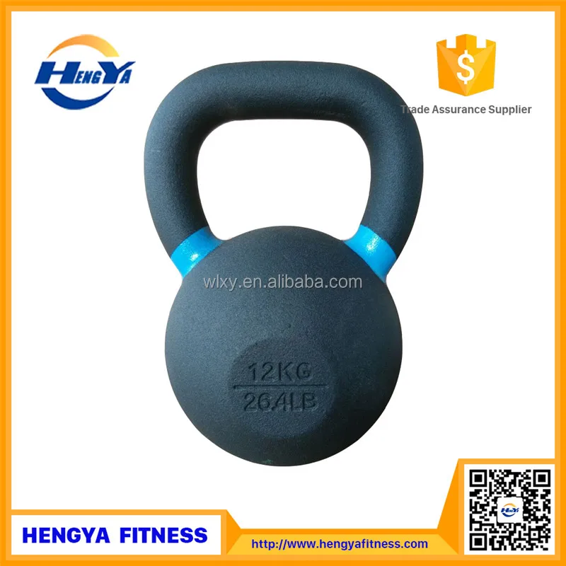 Adult Short Time Black Sport Equipment China Cast Iron Kettlebell