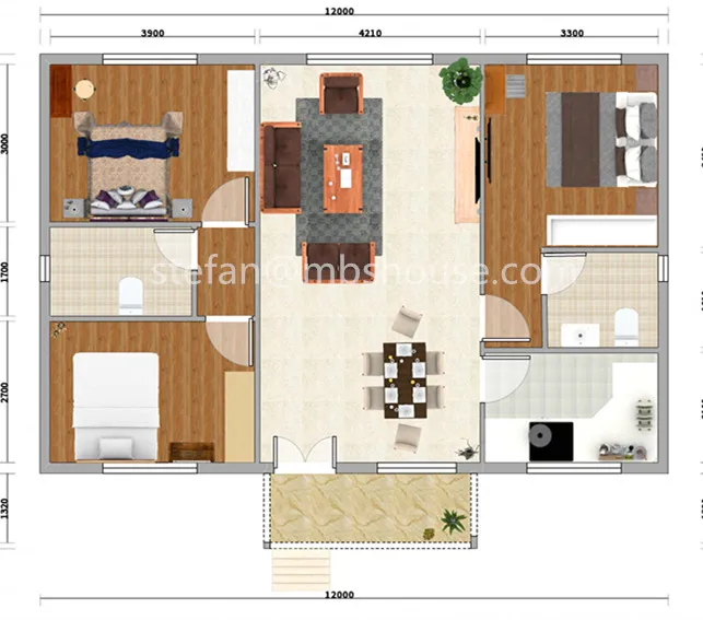 China Prefabricated Modular Guest Homes Prefab Hotel and Vila cheap the Prefab House for sale