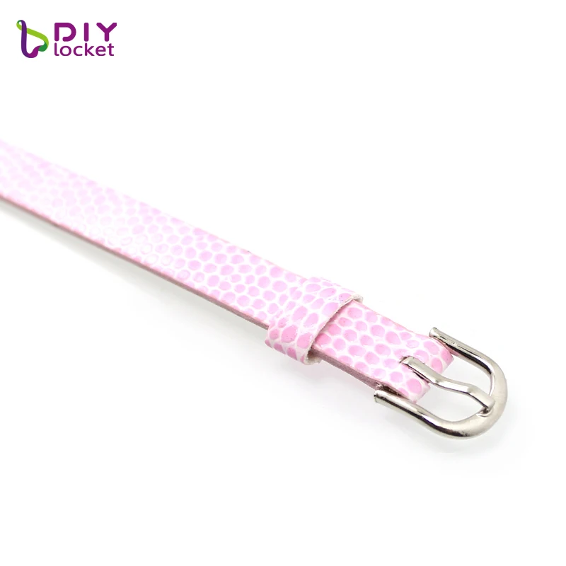 Wholesale 8mm Double Snake PU Leather Bracelet DIY Personalized Wristband Fit Slide Letter Charm ,Accept Custom Bracelet