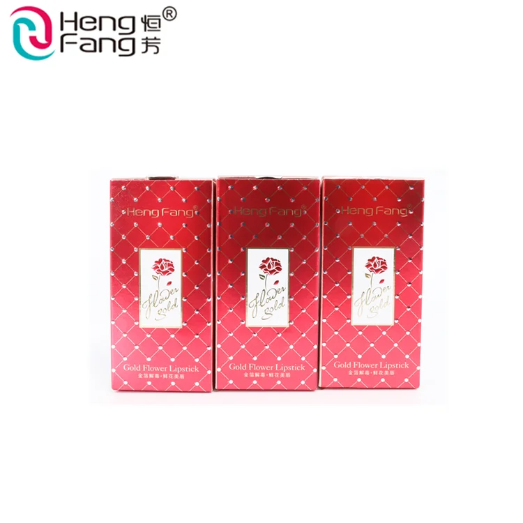 2019 Customized Personalized Private Label Makeup Clear Flower Colour Changing Lipstick