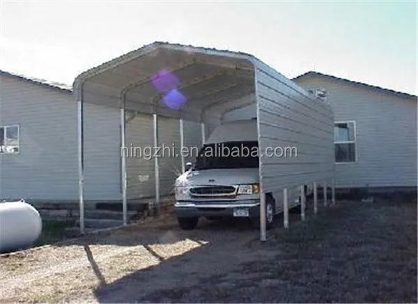 outdoor carport /prefab car shed/car barn factory