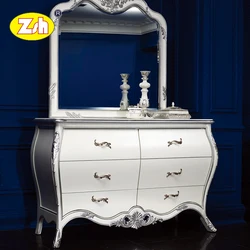 Шкафчик для ванной с зеркалом тщеславие YJ-A2005b МДФ горячая распродажа