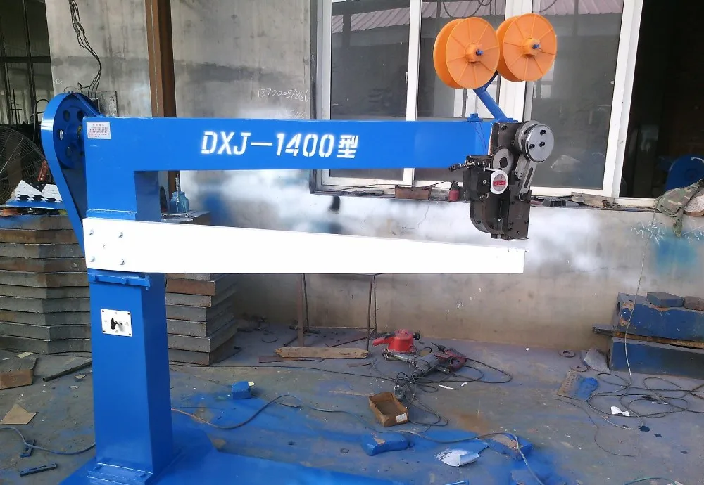 Xulin -1200 Manual cardboard stapler  carton box stitching machine stitcher machinery