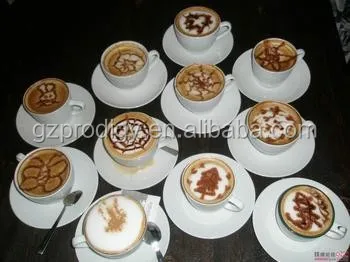  Трафареты для украшения кофе