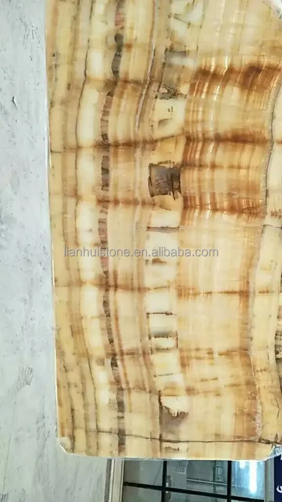 Quarry directly sell Iran yellow onyx block and High polished big slabs
