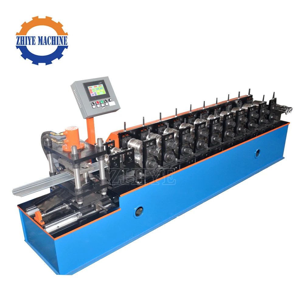 Light Gauge Color Steel Fence Roll Former Machine Dura Post Fence Production Line
