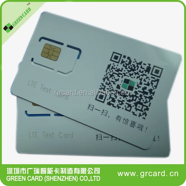 
4g lte Micro WCDMA 3G CMU200 Mobile Phone Test sim Card 