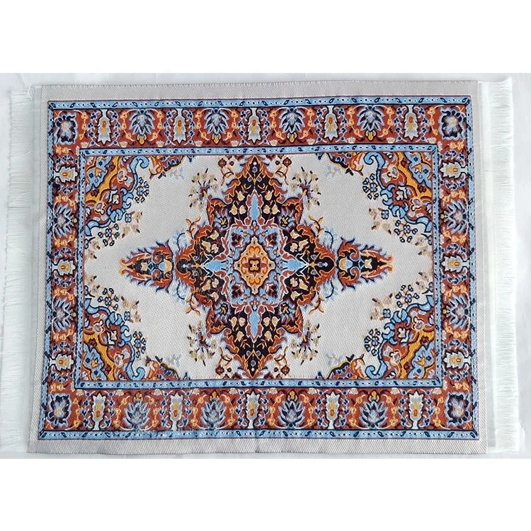 Customized Printing Persian Carpet Mouse Pad Rug Woven Mouse Pad