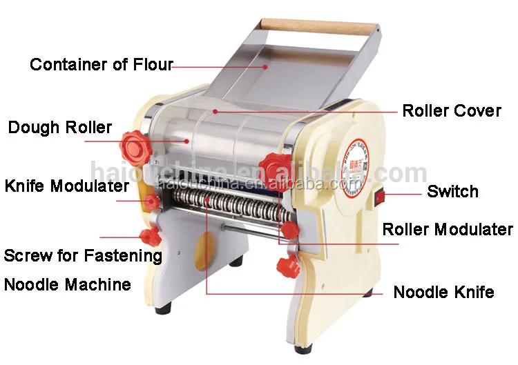 RHH-240C Household commerical  electric press noodle pasta maker