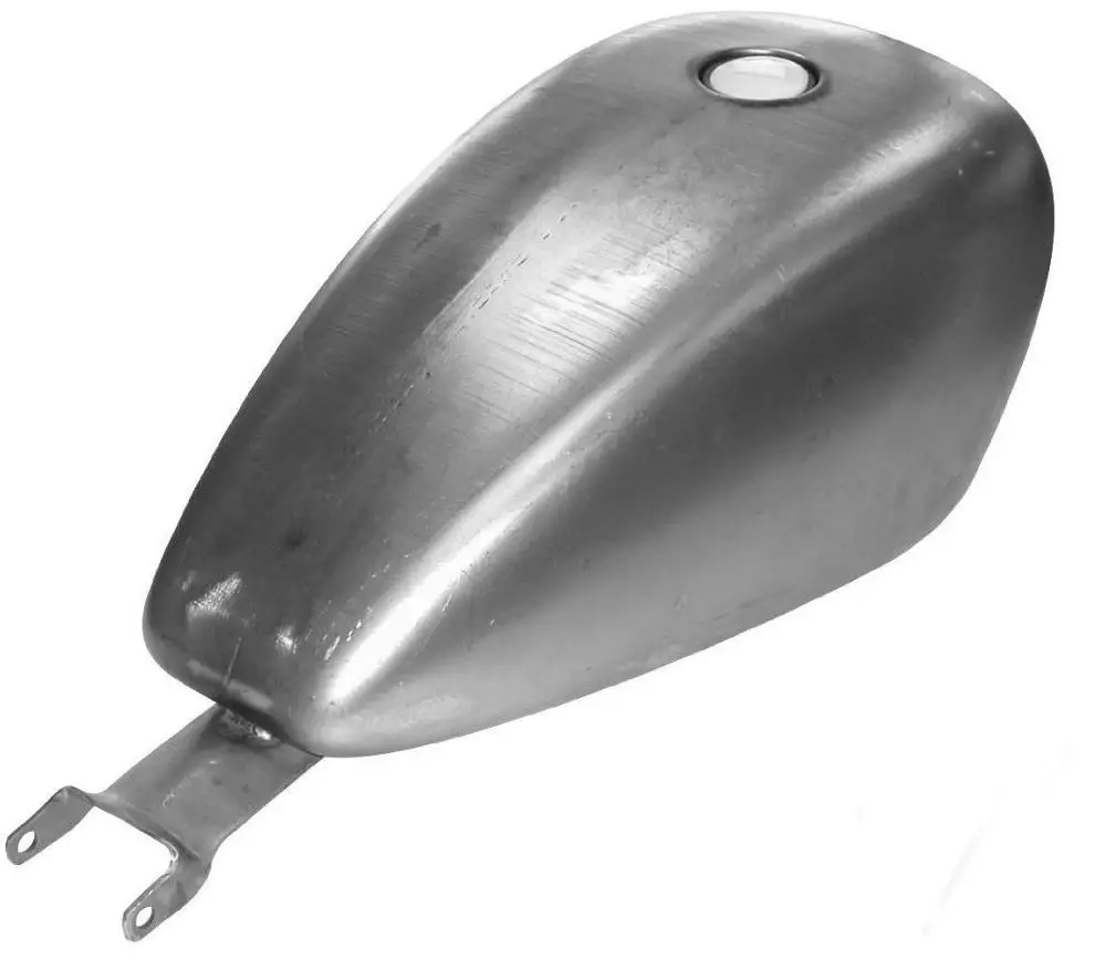 Heavy Duty Steel NEW Deep Indented 3.3 GAL Feul Gas Tank For Harley Sportster XL 2004-10 CARB
