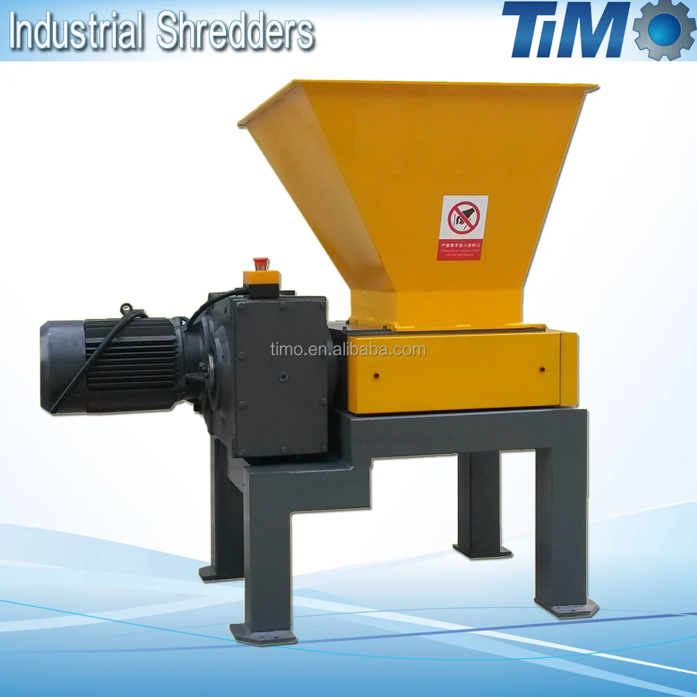 plastic barrel drum bottle industrial shredder
